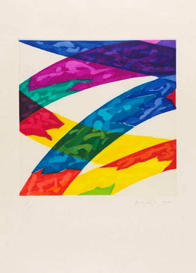 Untitled (Chromatic Ribbons)
