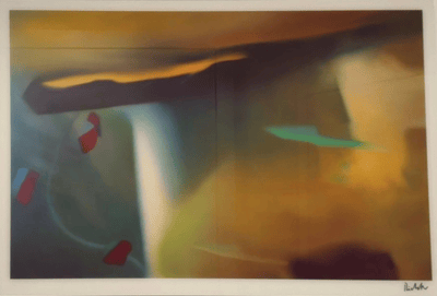 Offset Of Abstract Painting