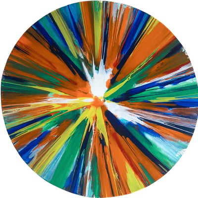 Spin Painting, Requiem At The Pinchuk Art Centre, Ukraine