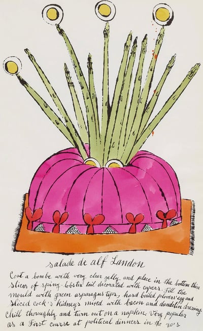 Salade De Alf Landon (Wild Raspberries IV.128A)