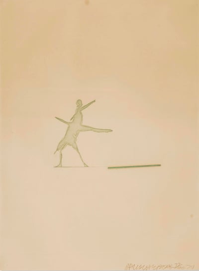 Cunningham Relief (from The Merce Cunningham Portfolio)