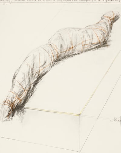 Wrapped Woman