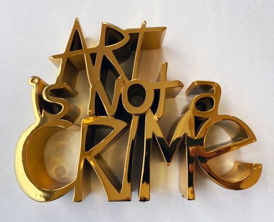 Art Is Not A Crime - Hard Candy (Gold)