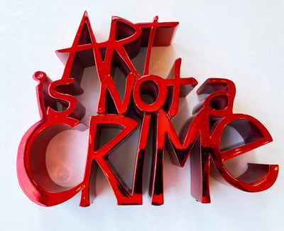 Art Is Not A Crime - Hard Candy (Red)