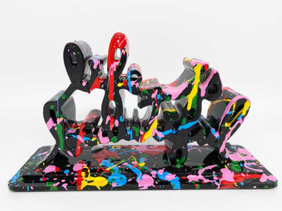 Life Is Beautiful (Dipped Black Splash)