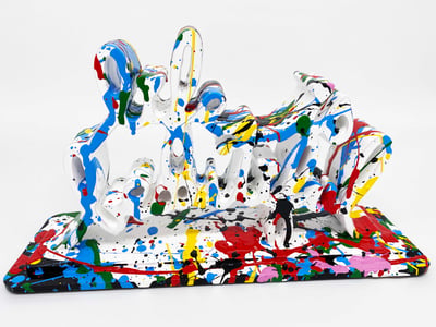 Life Is Beautiful (Dipped White Splash)