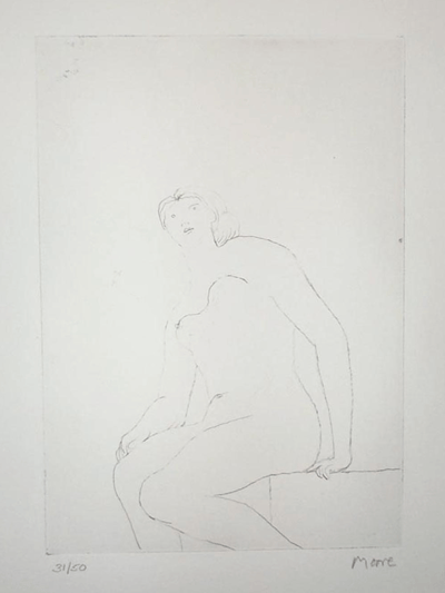 Seated Nude