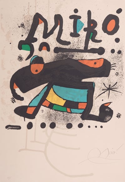 Poster For The Exhibition '100 Sculptures'