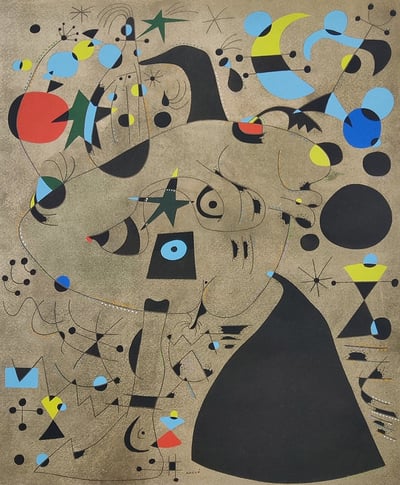 Femme Dans La Nuit, Plate IX