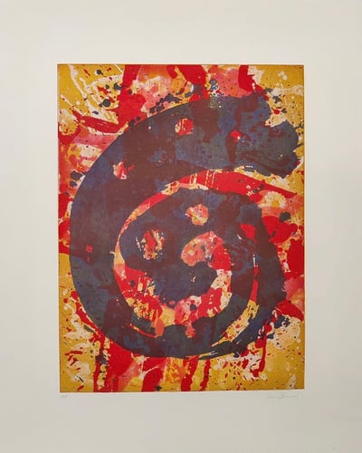 Mehrfarbige Spirale