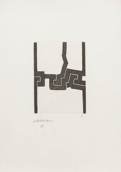 Eduardo Chillida – Eintsu, 1974 – Radierung
