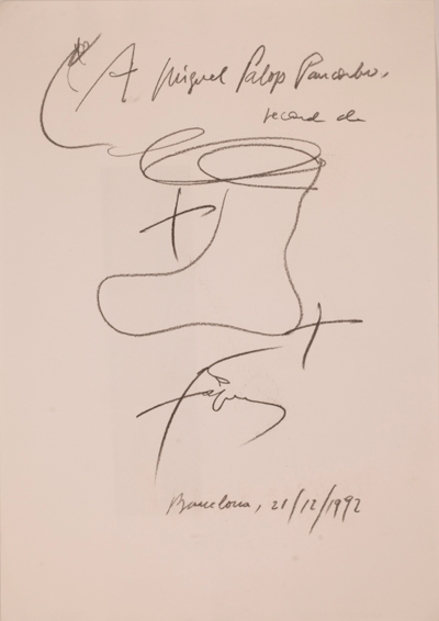 Untitled (Calligraphic Loop Form)