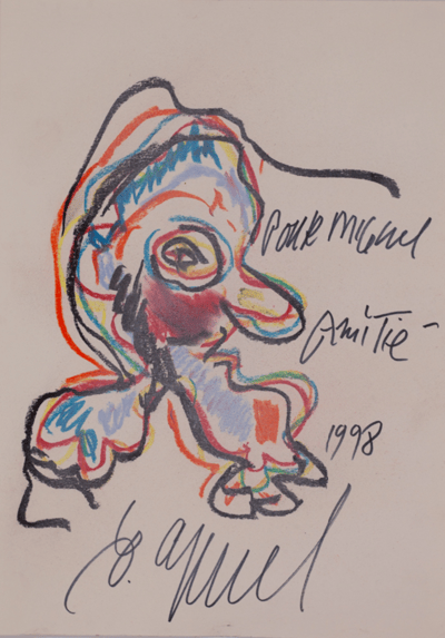 Untitled (Colorful Figure)