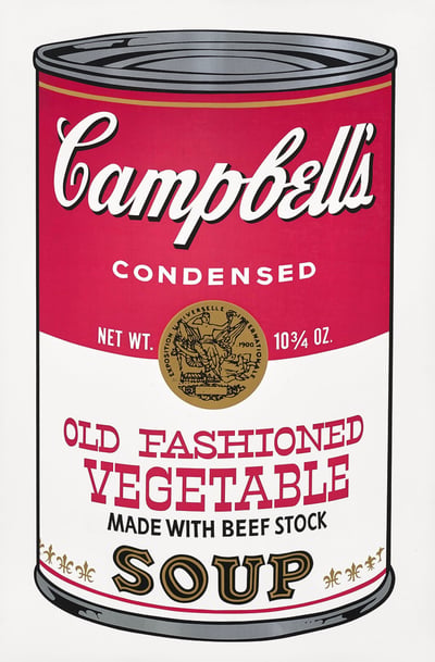 Old Fashioned Vegetable from Campbell's Soup II (F.&S.54)