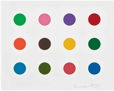 Damien Hirst – Perillartine, 2012 – Xylographie