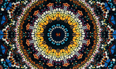 Damien Hirst – Psychedelic (from Kaleidoscopes), 2024 – Impression Giclée