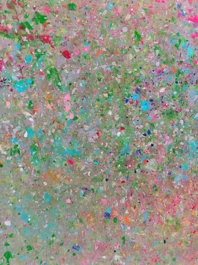 Damien Hirst – Kingsdown Beach H13-2 from Where The Land Meets The Sea, 2023 – Mixed média