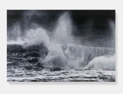 Damien Hirst – Colliding H13-9 from Where The Land Meets The Sea, 2023 – Photographie