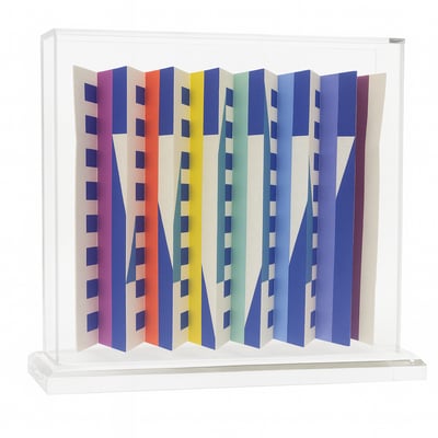 Yaacov Agam – A tribute work from the residents of Israel to the residents of the United States, 1985 – Mixed Media