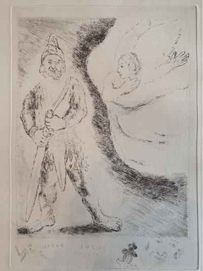 Marc Chagall – Passage du Jourdain, 1956 – Etching