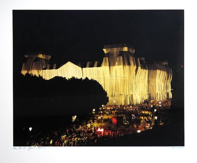 Reichstag/Berlin Nacht, Wrapped