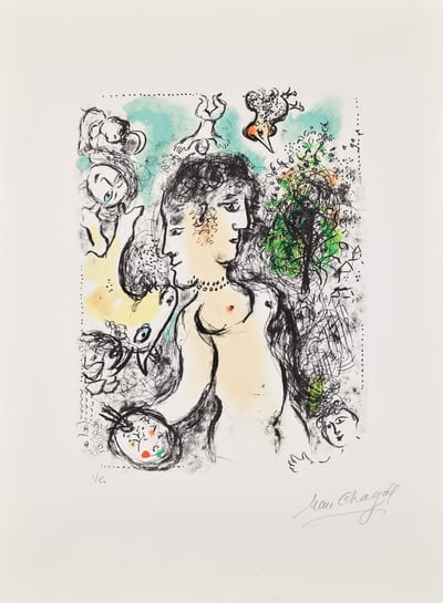 Nu au visage double (Nude with a Double Face) (M. 1013)