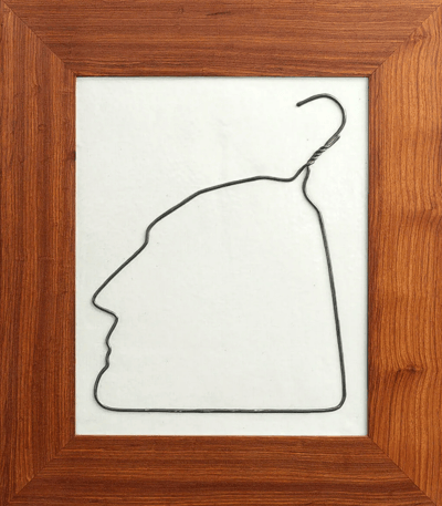 Hanging Man in Porcelain
