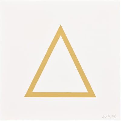 Plate 7 (from Five Geometric Figures in Five Colors)