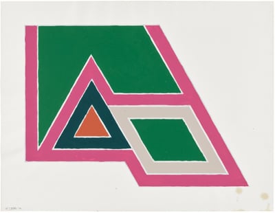 Untitled (study for Sanbornville, from Eccentric Polygons)
