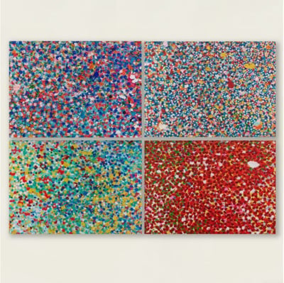 Damien Hirst – Veils Set of 4, 2020 – Impression Giclée