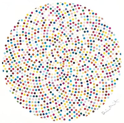 Damien Hirst – Valium, 2014 – Impression numérique sur papier