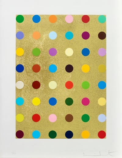 Damien Hirst – Aurous Iodide, 2009 – Mixed média