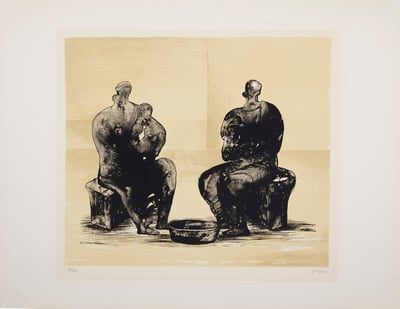 Two Women Bathing Child II (C. 310)