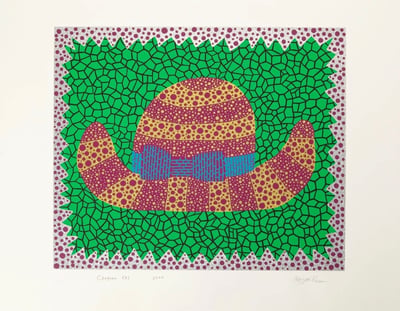 Yayoi Kusama – Chapeau (II), 2000 – Sérigraphie (Screen-print)