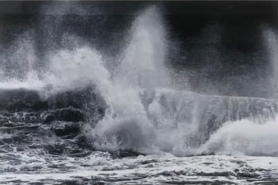 Damien Hirst – Colliding H13-9 from Where The Land Meets The Sea, 2023 – Giclée printing