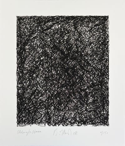 Etching for Obama from the Artist for Obama Portfolio