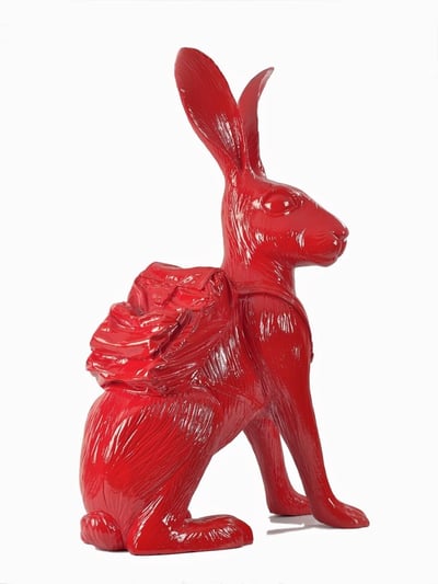 Cloned Hare With Backpack