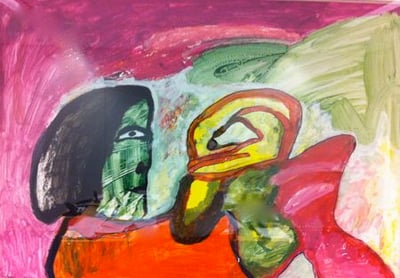 Untitled (Vivid Facescape)