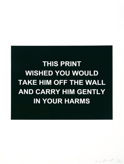 This Print Wished You Would....