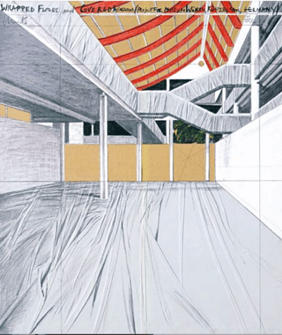 Wrapped Floors and Covered Windows, Museum Würth