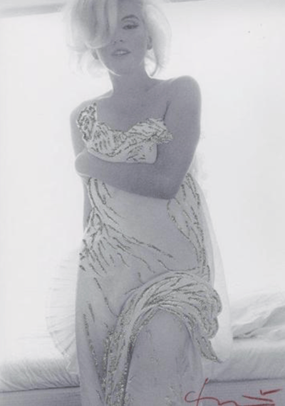 Marilyn. Jeweled Toga