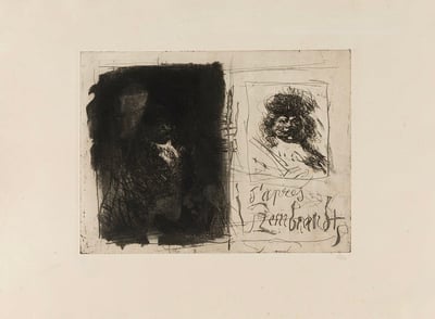D'apres Rembrandt I-I