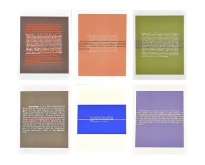 Joke & Definition (portfolio of 6)