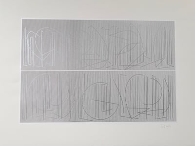 Untitled (Silver Lines)