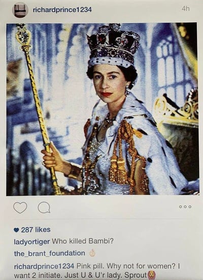 Instagram New Portraits - Queen Elizabeth II 