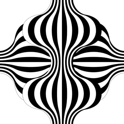 Larga marcha, 4 bifurcaciones, 3 (black and white)