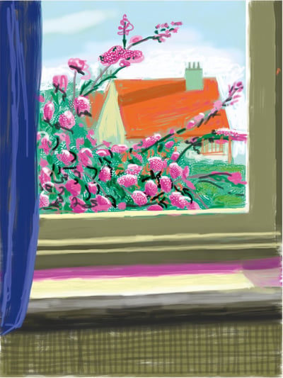 Ipad Drawing My Window. No. 778, 17th April 2011