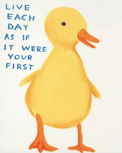 Live Each Day as if it’s the First