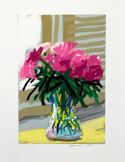 My Window - IPad Drawing 'No. 535', 28th June 2009