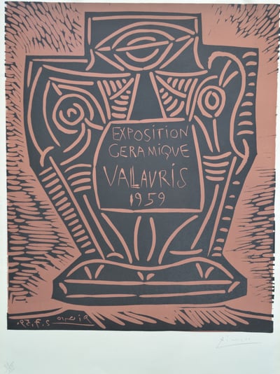 Exposition Céramique Vallauris - B1286 